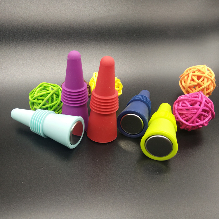 Silicone bottle stopper